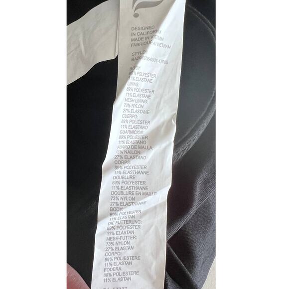 Fabletics 3XLarge Kessler Medium Impact Sports Bra Yoga Pilates Strappy Black - Picture 7 of 11